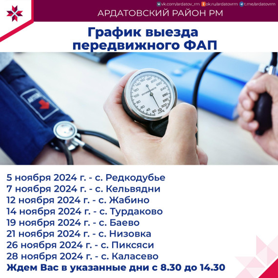 О работе передвижного ФАП информирует администрация Ардатовского района. О работе передвижного ФАП информирует администрация Ардатовского района.